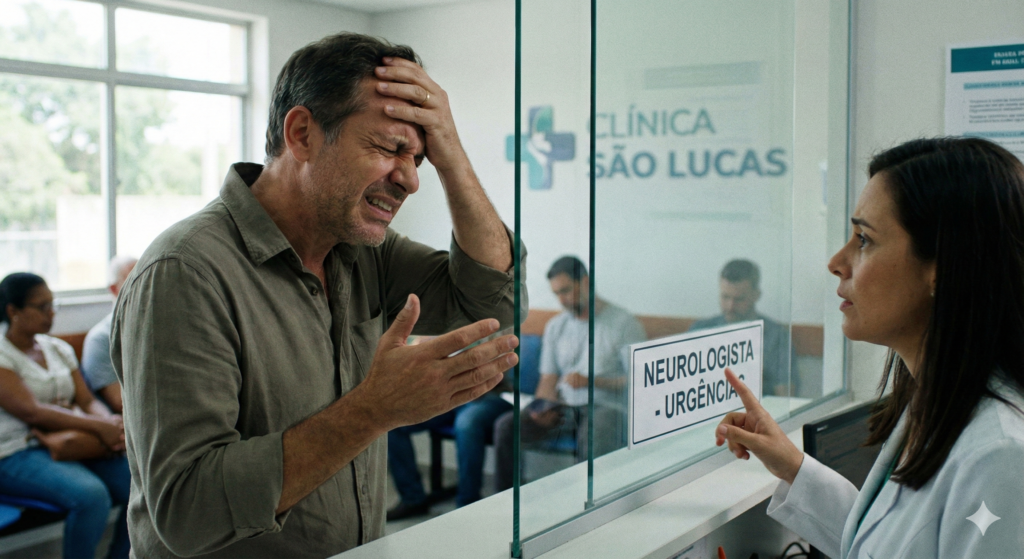 Dor de cabeça frequente: quando a
automedicação se torna um perigo e é hora de ir
ao médico?