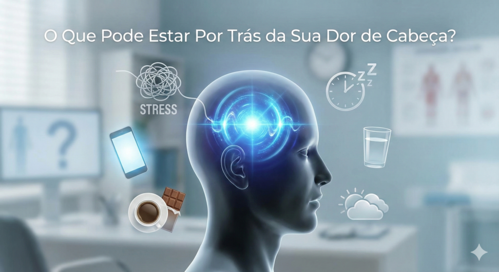 Dor de cabeça frequente: quando a
automedicação se torna um perigo e é hora de ir
ao médico?